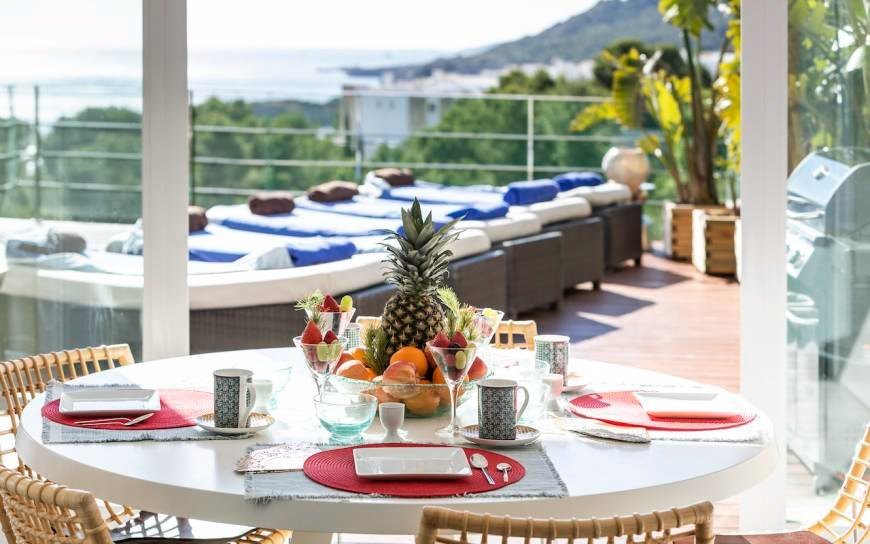 Impressive villa with wonderful views to the sea in Roca Llisa, Ibiza