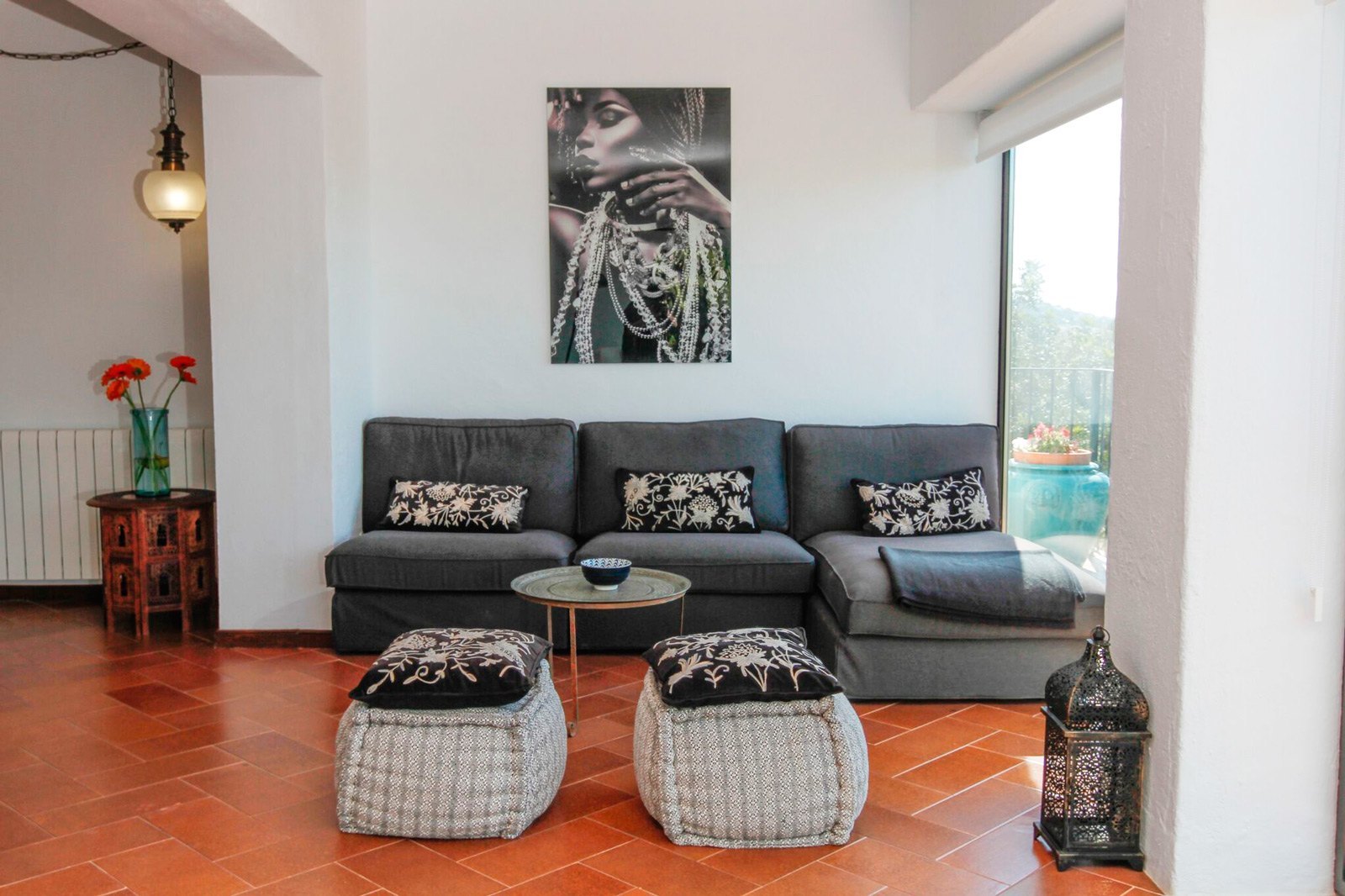 Casa en Puig D'en Valls con vistas a Dalt Vila, Ibiza.