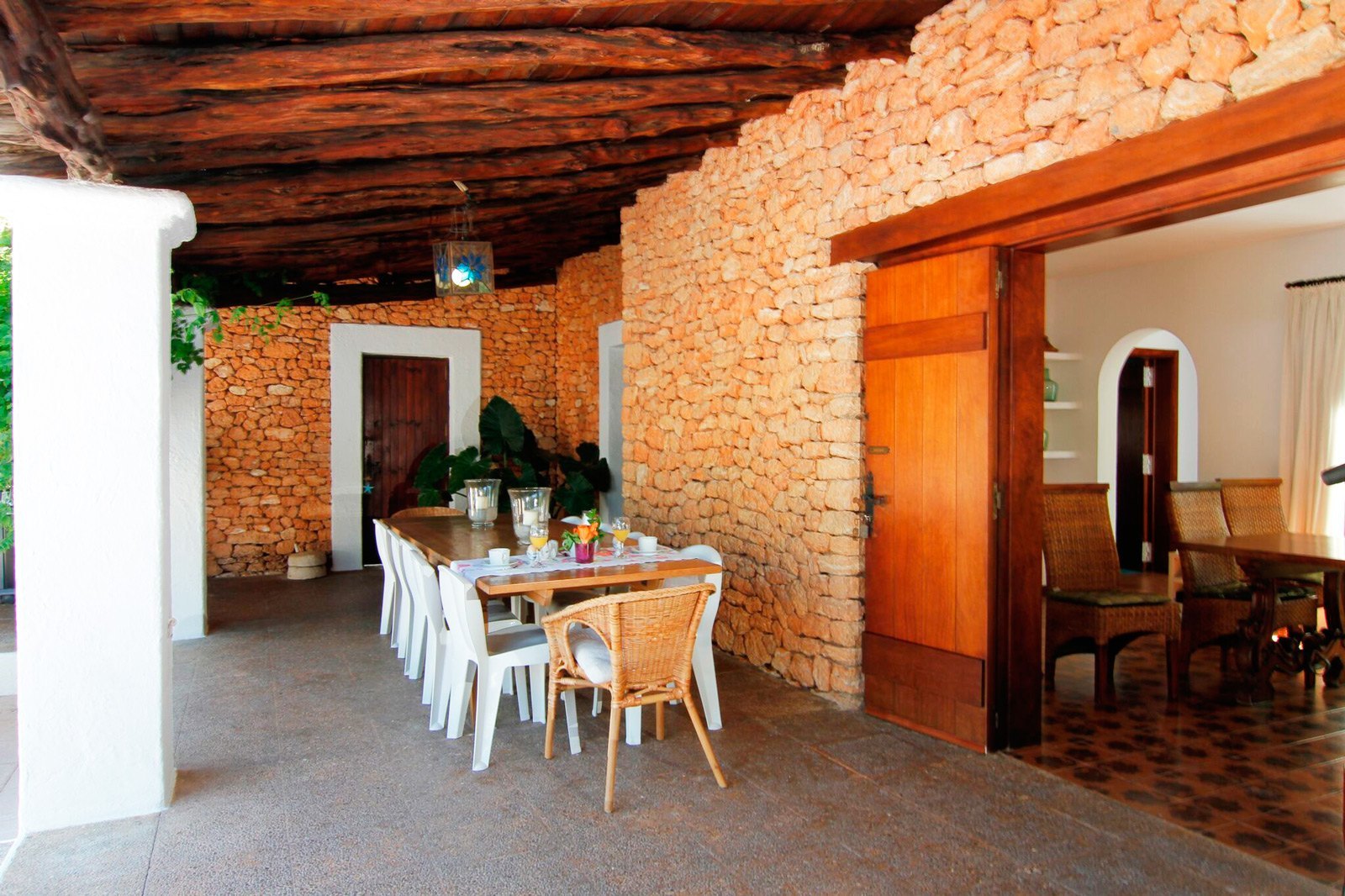 Casa en Puig D'en Valls con vistas a Dalt Vila, Ibiza.