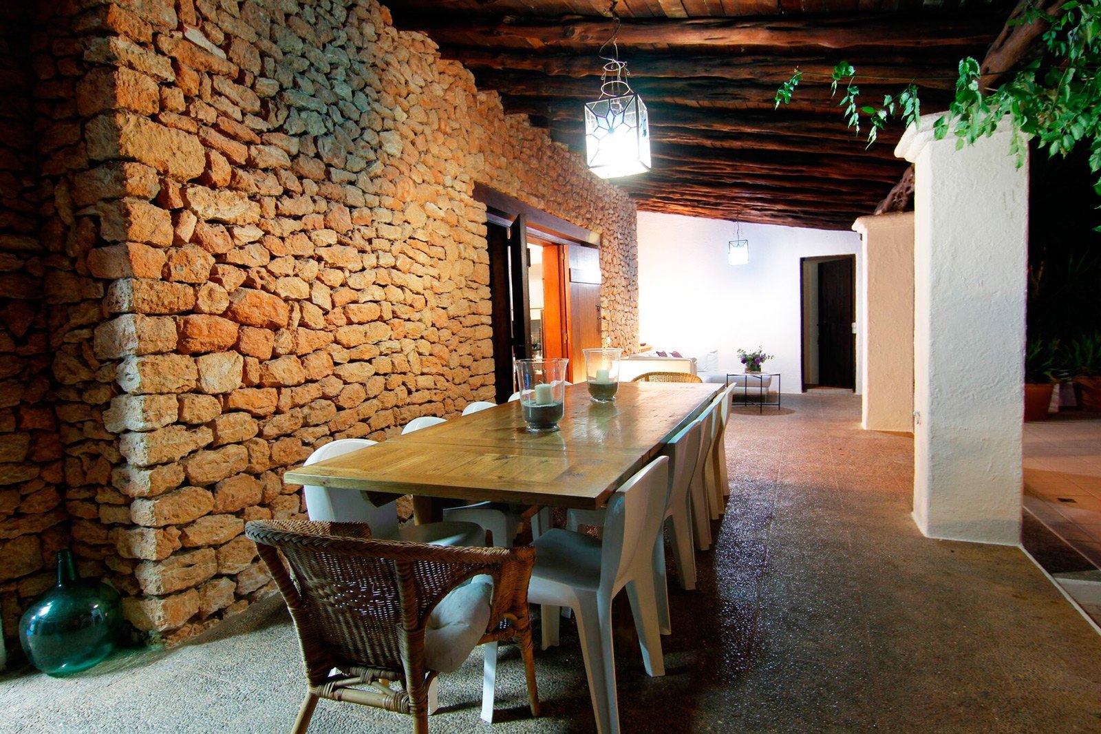 Casa en Puig D'en Valls con vistas a Dalt Vila, Ibiza.