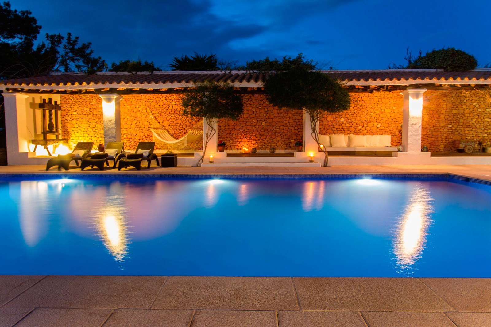 Casa en Puig D'en Valls con vistas a Dalt Vila, Ibiza.