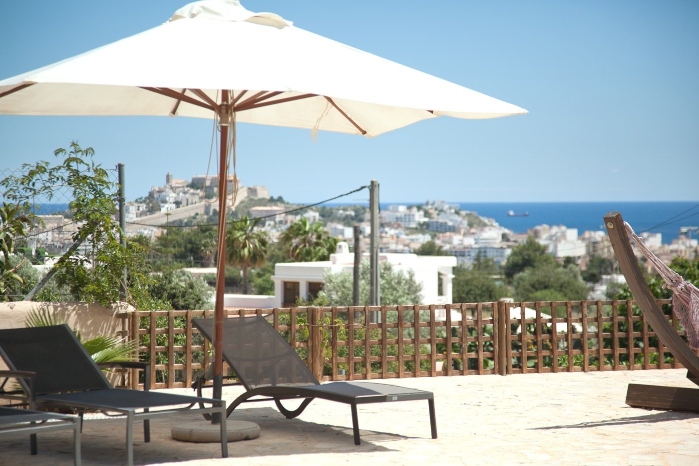 Belle maison à la périphérie de Ibiza avec vue sur Dalt Vila