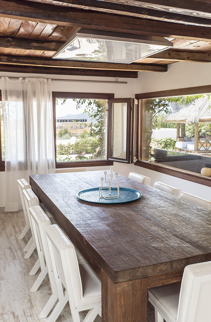 Mooi huis op de rand van Ibiza met uitzicht op de Dalt Vila