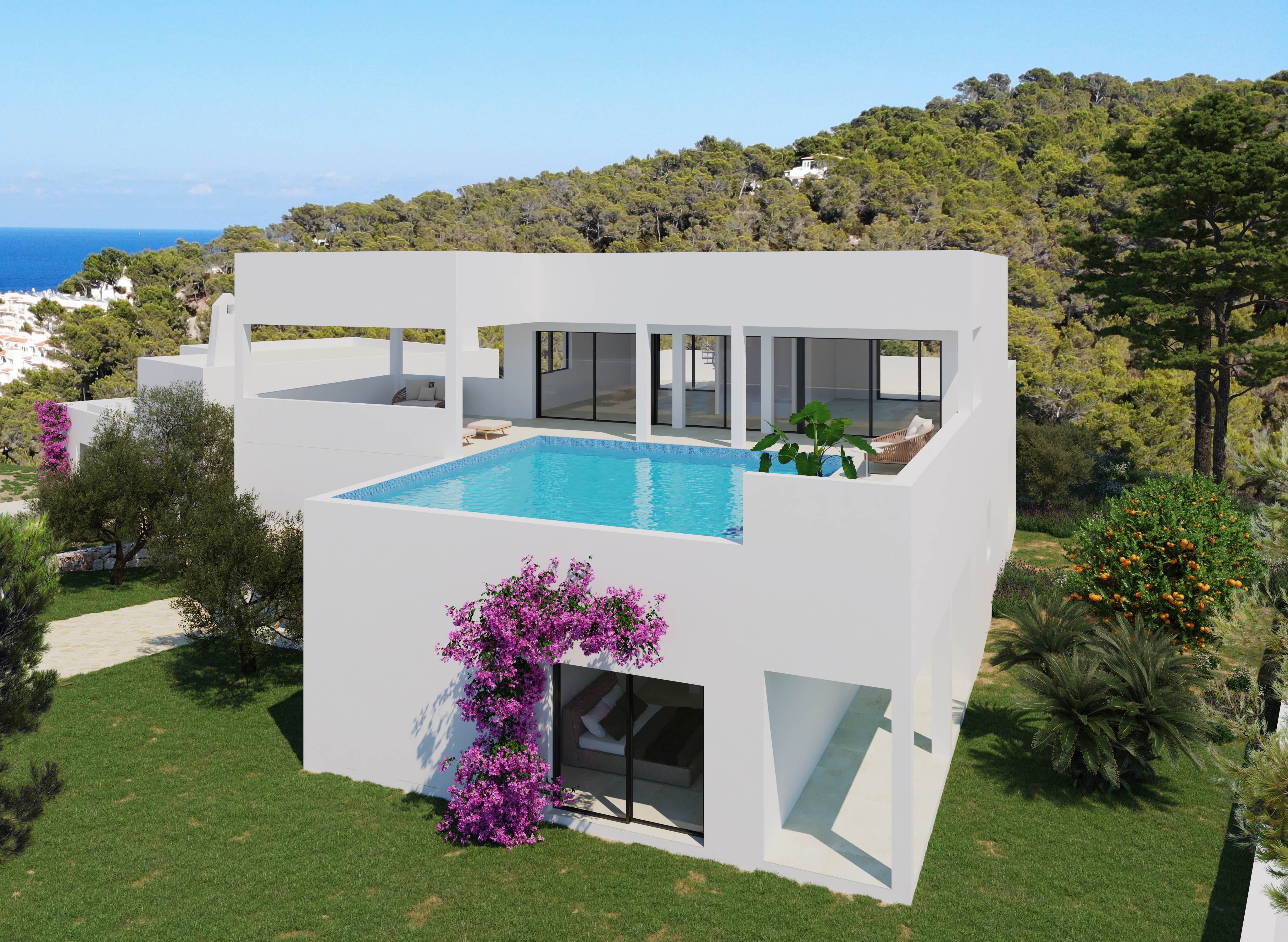 VILLA NUEVA CON VISTAS AL MAR