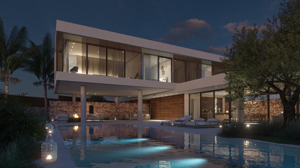 Villa con vistas al mar cerca de Talamanca